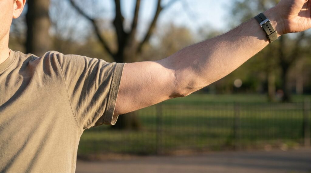 A person's arm